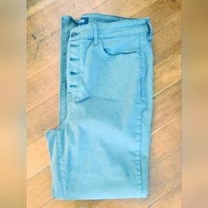 NYDJ Women's Straight Leg Jeans in Olive